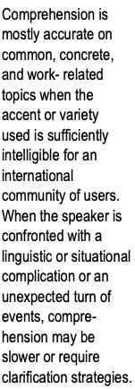 level 4 comprehension